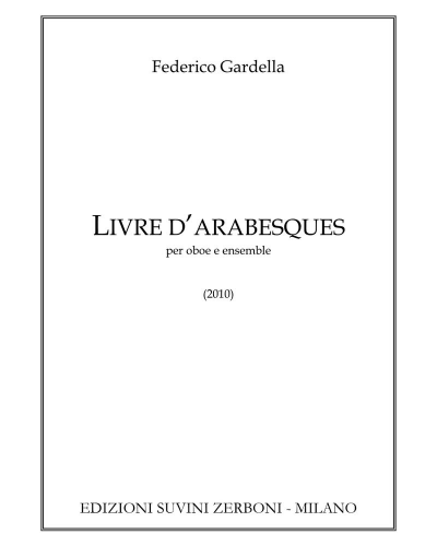 Livre d'arabesques — Federico Gardella