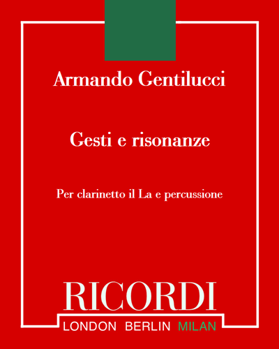 Gesti e risonanze — Armando Gentilucci