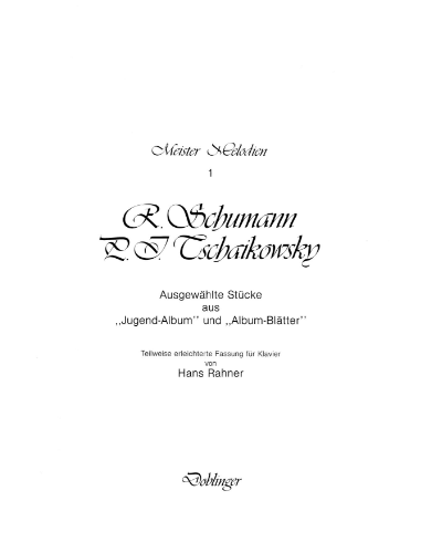 Master Melodies, Vol. 1 — 柴可夫斯基