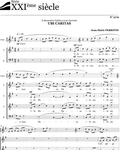 Ubi Caritas - Perrotin — Jean-Marie Perrotin