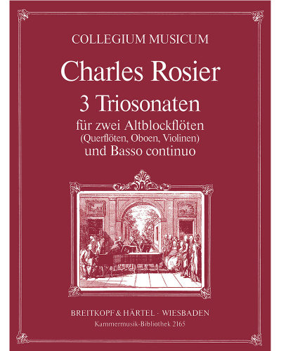 3 Trio Sonatas — Charles Rosier