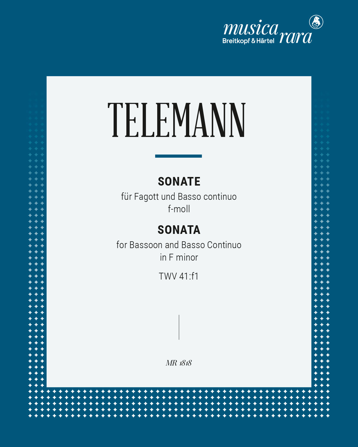 Sonata in f-moll TWV 41:f1 — Georg Philipp Telemann