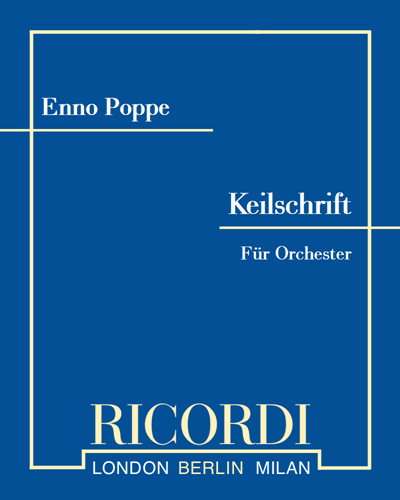 Keilschrift — Enno Poppe