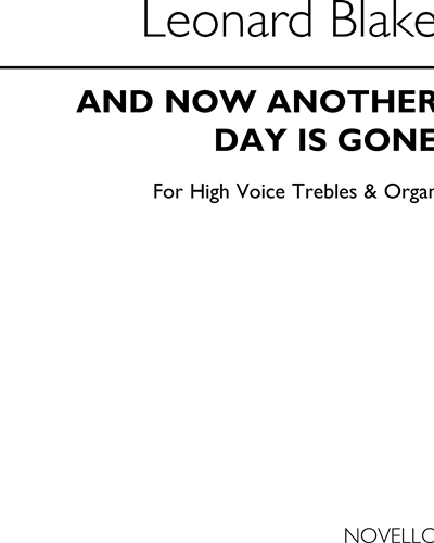And Now Another Day is Gone — Leonard Blake