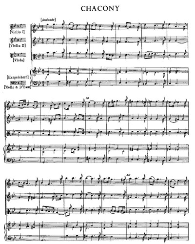 Chacony in G minor, op. 680 — 普赛尔