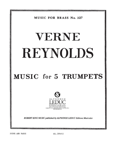 Music for Five Trumpets — Verne Reynolds