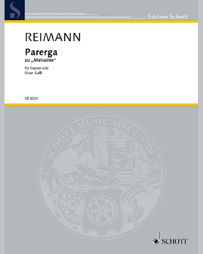 Parerga — Aribert Reimann