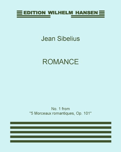 Romance, op. 101 No. 1 — Jean Sibelius