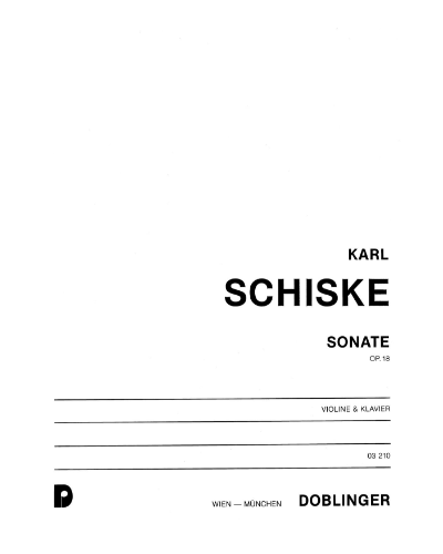 Sonata, op. 18 — Karl Schiske