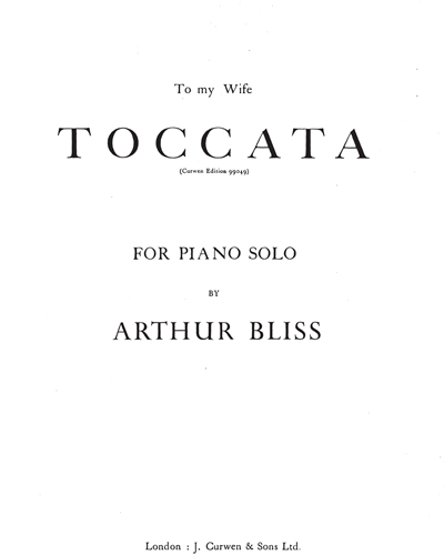 Toccata — 阿瑟·布利斯