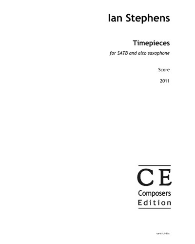 Timepieces — Ian Stephens