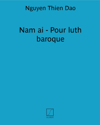 Nam ai - Pour luth baroque — 阮善道