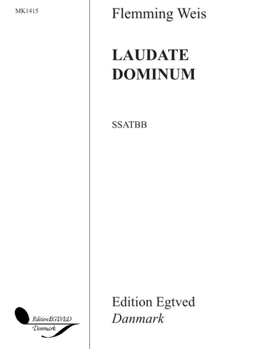 Laudate Dominum — Flemming Weis