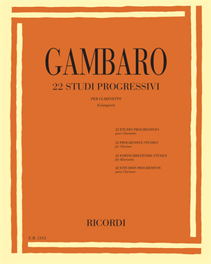 Twenty-two Progressive Studies — Giovanni Battista Gambaro