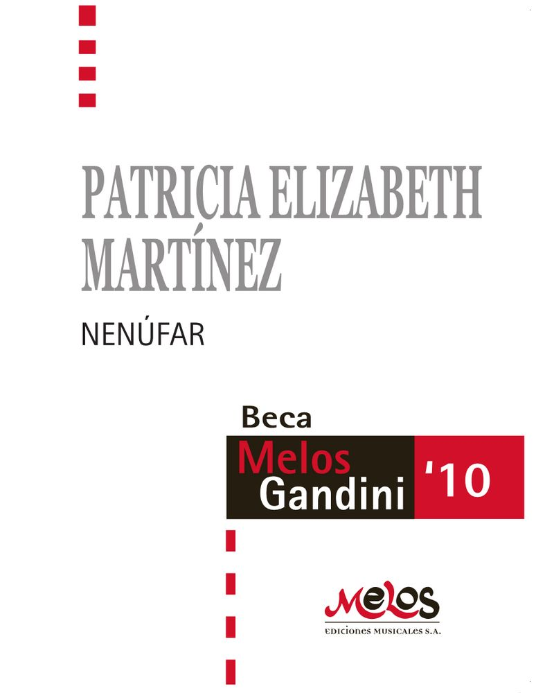 Nenúfar — Patricia Elizabeth Martínez