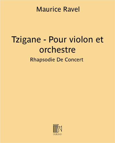 Tzigane, op. 76 — 拉威尔
