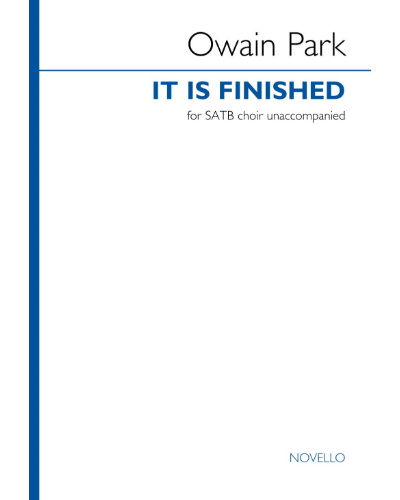 It is finished — Owain Park