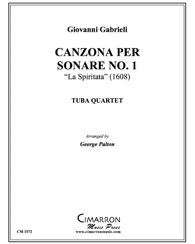 Canzon per Sonare No. 1 (from 'La Spiritata') — Giovanni Gabrieli