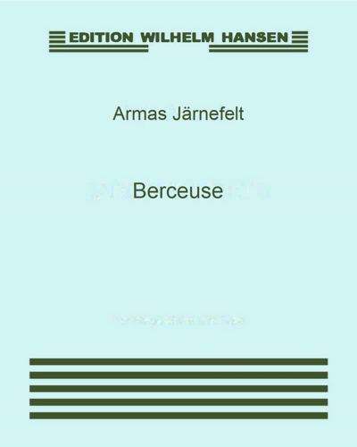 Berceuse — Armas Järnefelt