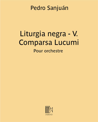 Liturgia negra - V. Comparsa Lucumi — Pedro Sanjuán