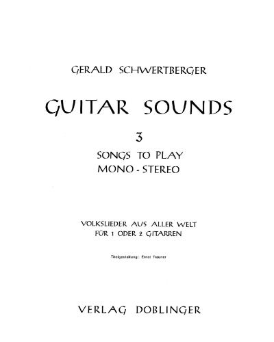 Guitar Sounds, Vol. 3 — Gerald Schwertberger