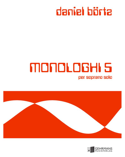 Monologhi 5 — Daniel Börtz