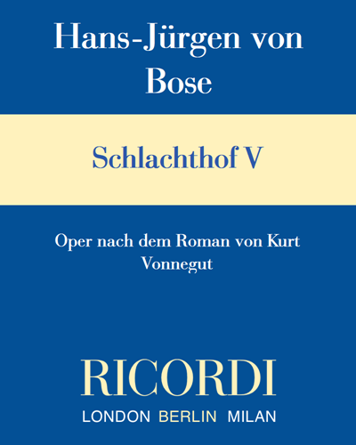 Schlachthof V — Hans-Jürgen von Bose