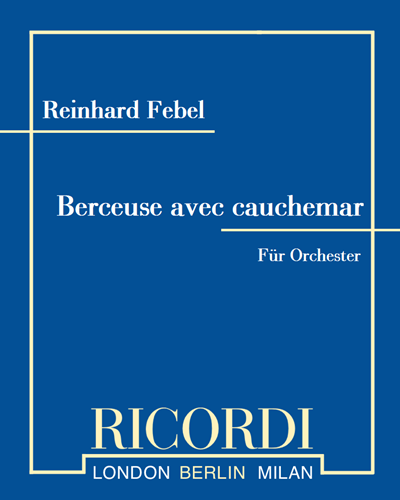 Berceuse avec cauchemar — Reinhard Febel