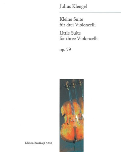 Kleine Suite für drei Violoncelli op. 59 — 克伦格尔