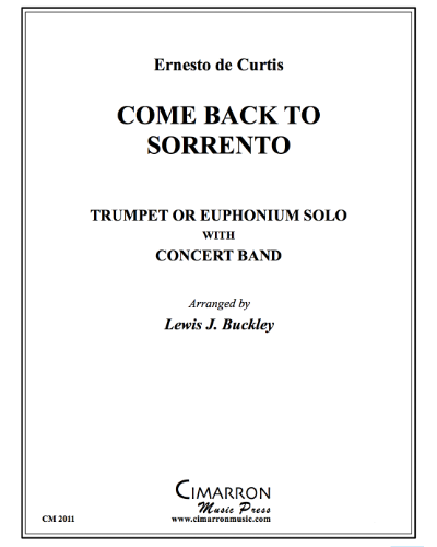 Come Back to Sorrento — Ernesto De Curtis
