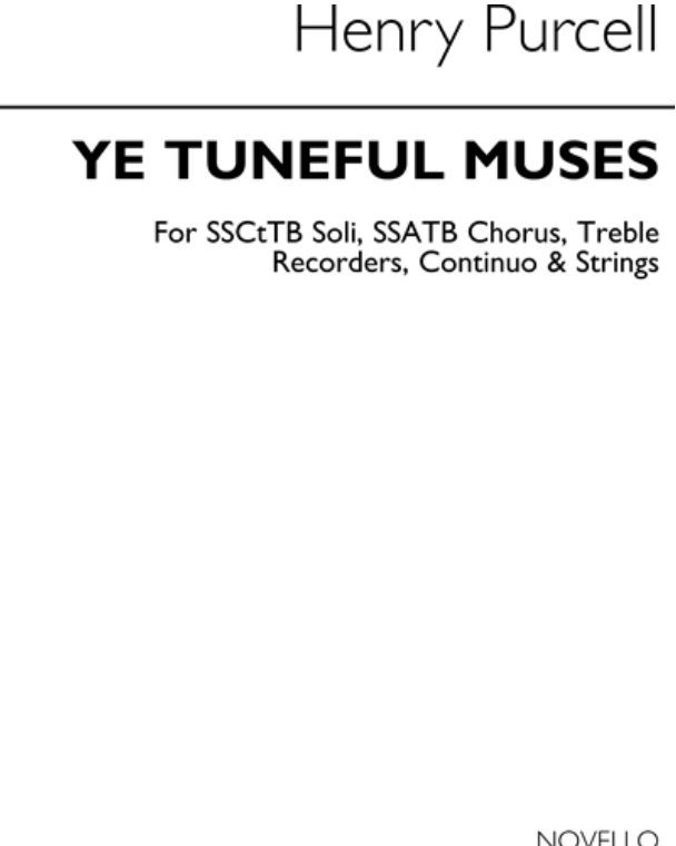 Ye Tuneful Muses, Z. 344 — Henry Purcell