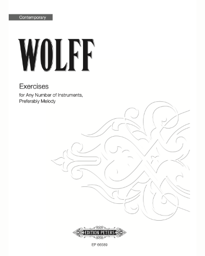 Exercises — Bernhard Wolff