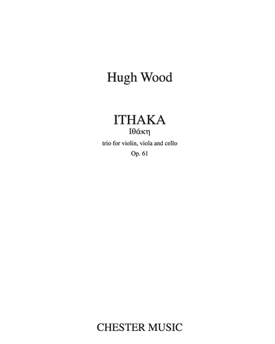 Ithaka, op. 61 — Hugh Wood