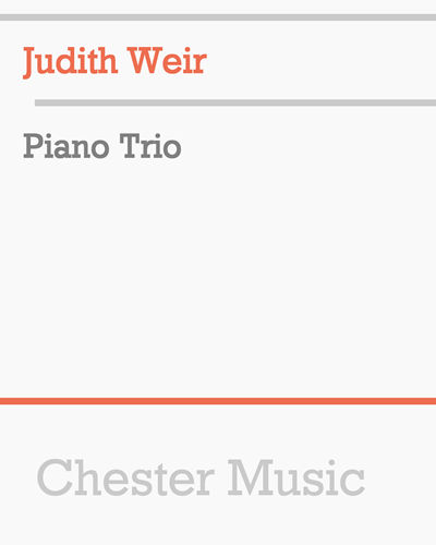 Piano Trio — 朱迪思·韦尔