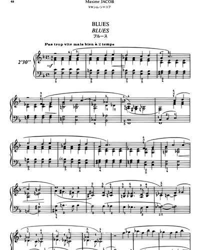 Blues — Maxime Jacob