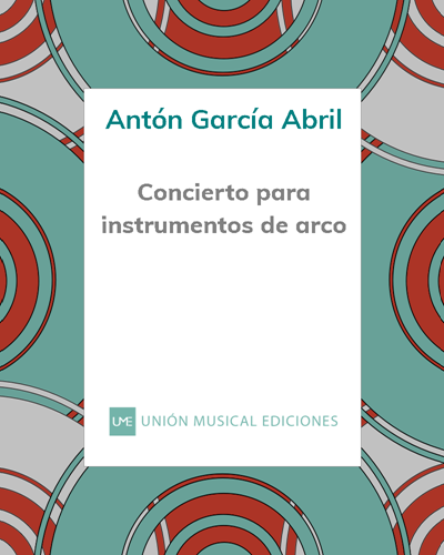 Concierto para instrumentos de arco — Antón García Abril