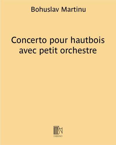 Concerto — Bohuslav Martinů