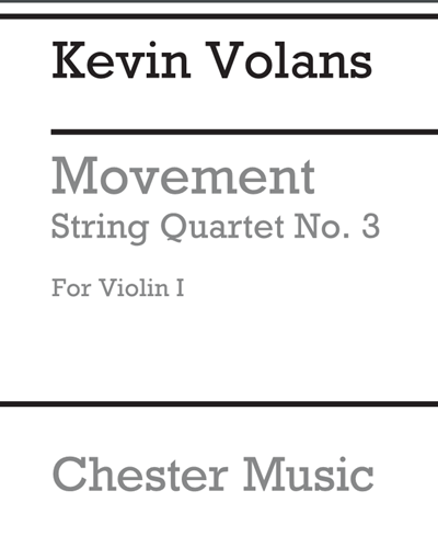 Movement for String Quartet — Kevin Volans