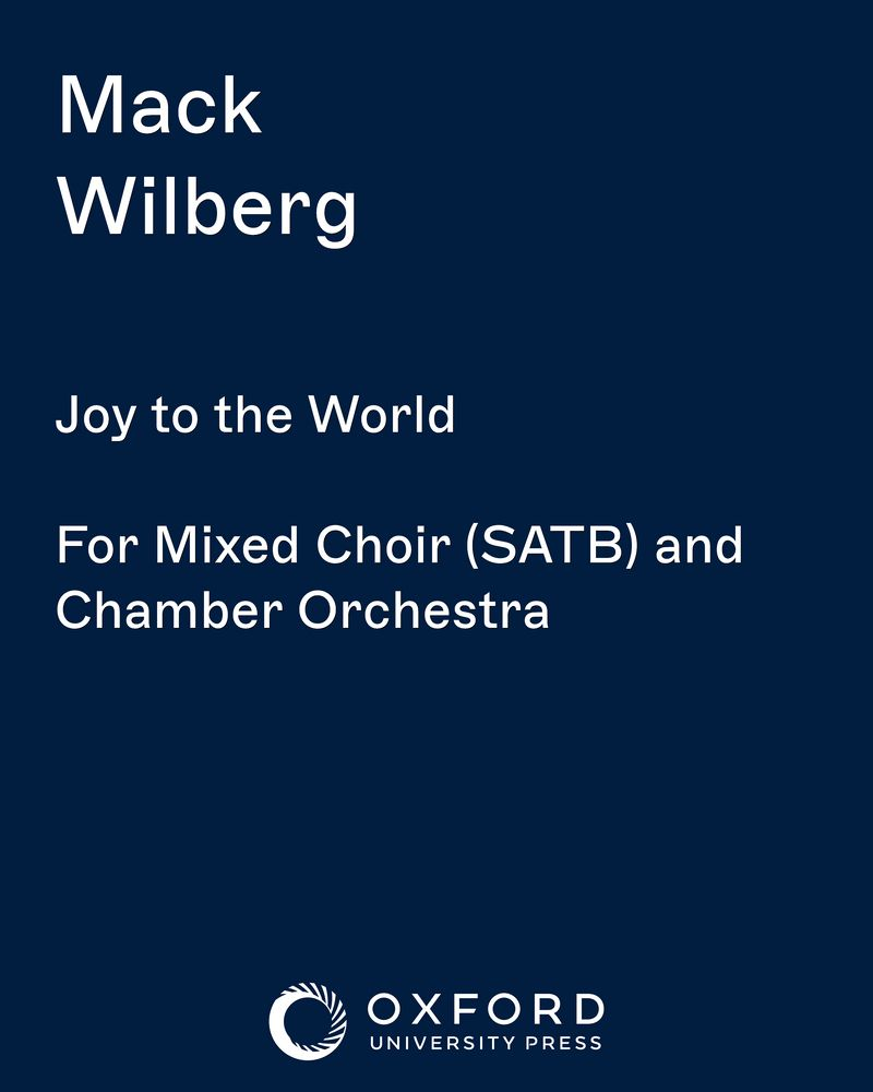 Joy to the World — Mack Wilberg