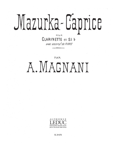 Mazurka - Caprice — Aurélio Magnani