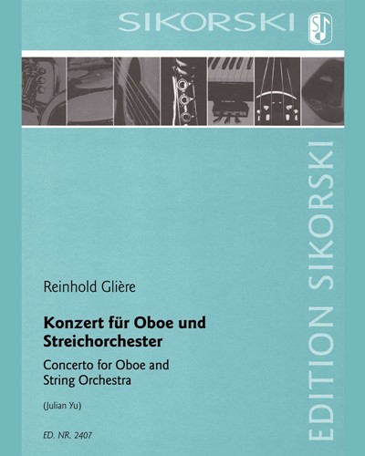 Concerto for Oboe and String Orchestra — 格利埃尔