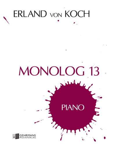 Monolog 13 — Erland von Koch