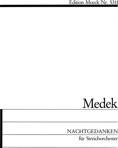 Nachtgedanken — Tilo Medek
