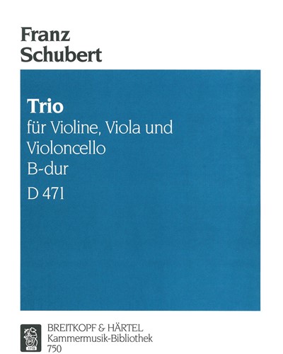 String Trio in B-flat major, D 471 — Franz Schubert