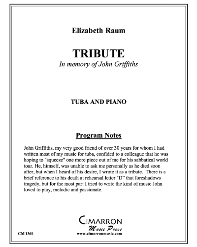 Tribute — Elizabeth Raum