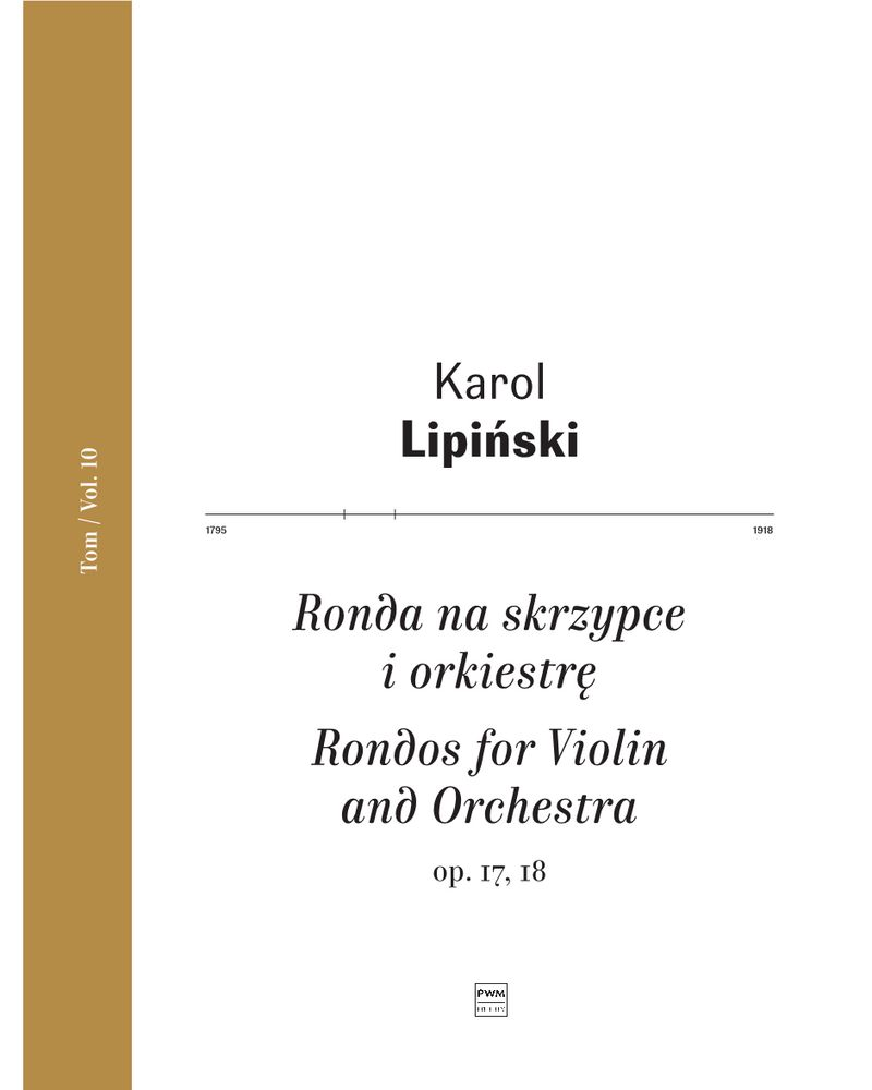 Rondos, Vol. 10 — Karol Lipiński