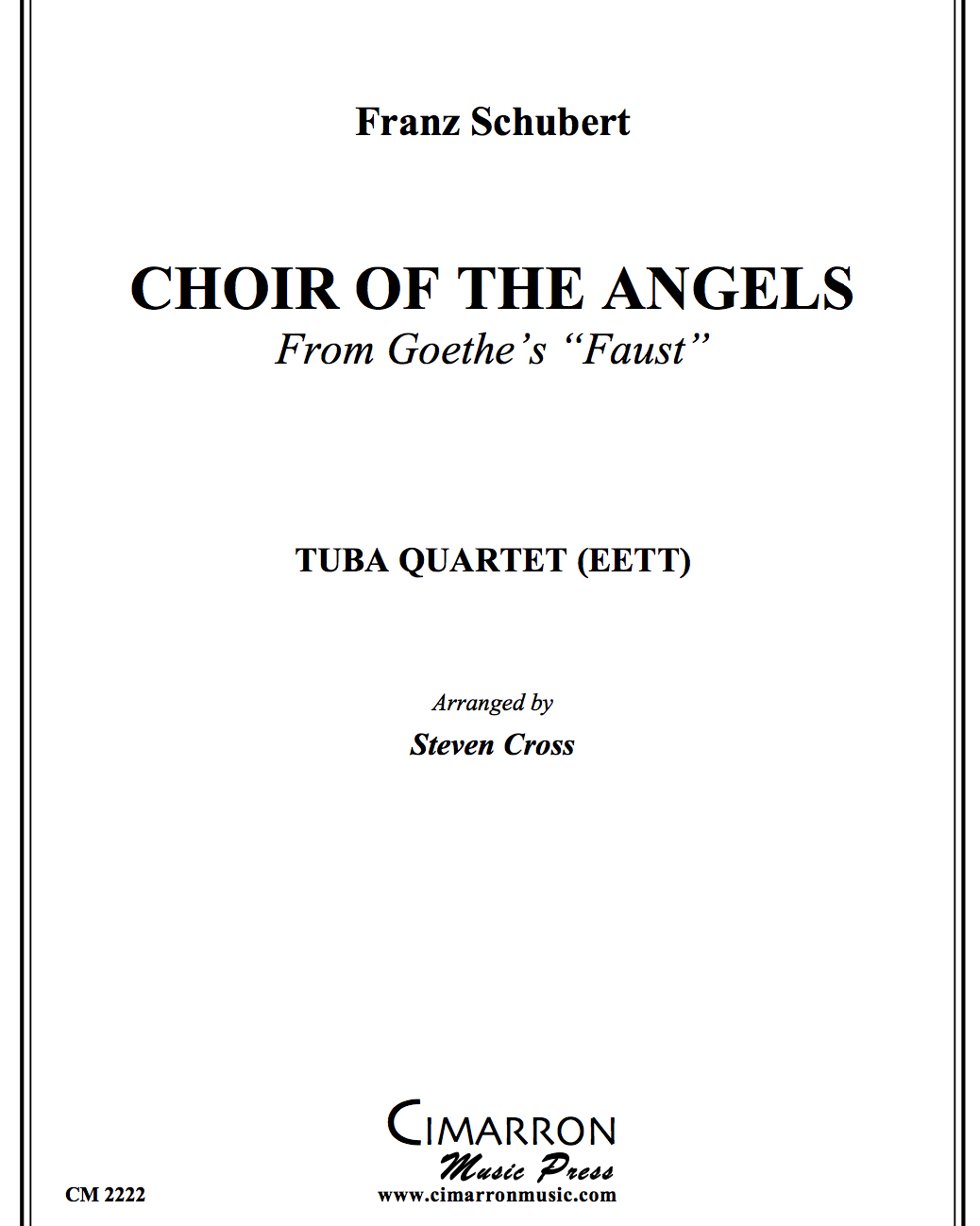 Choir of the Angels (from 'Faust') — Franz Schubert