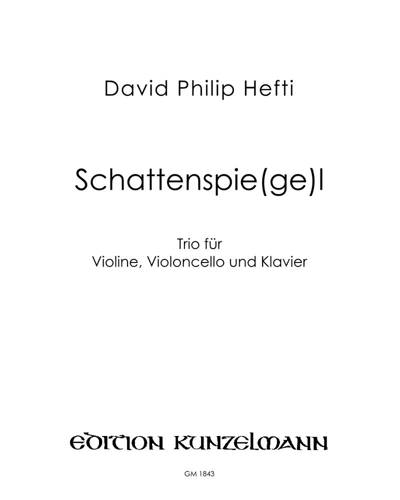 Schattenspie(ge)l — David Philip Hefti