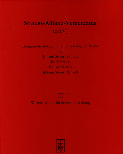 Strauss-Allianz-Verzeichnis (SAV) — 老约翰·施特劳斯