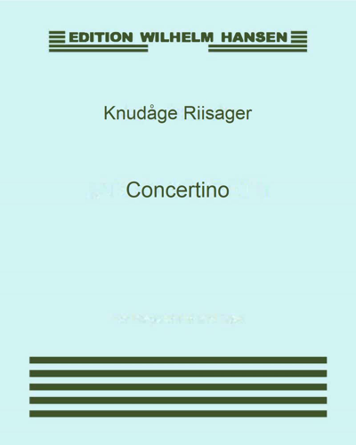 Concertino, op. 29 — Knudåge Riisager